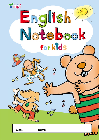 English Notebook for kids （くまさん）