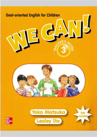 We Can! 指導書（英語版）3