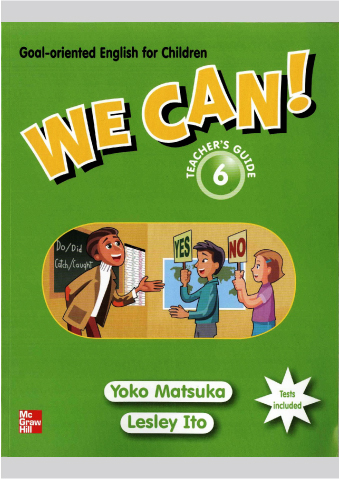 We Can! 指導書（英語版）6